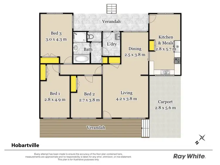 Floorplan of Homely house listing, 12 Douglas Street, Hobartville NSW 2753