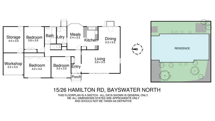 Floorplan of Homely unit listing, 15/26-28 Hamilton Road, Bayswater North VIC 3153