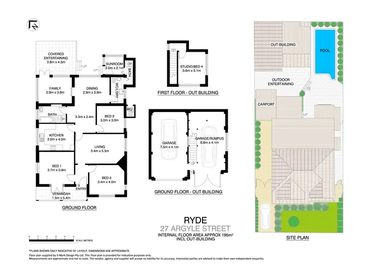 Floorplan of Homely house listing, 27 Argyle Avenue, Ryde NSW 2112