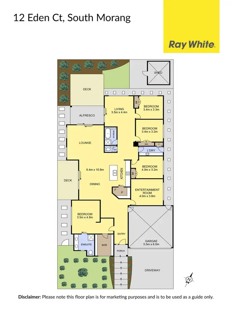 Floorplan of Homely house listing, 12 Eden Court, South Morang VIC 3752