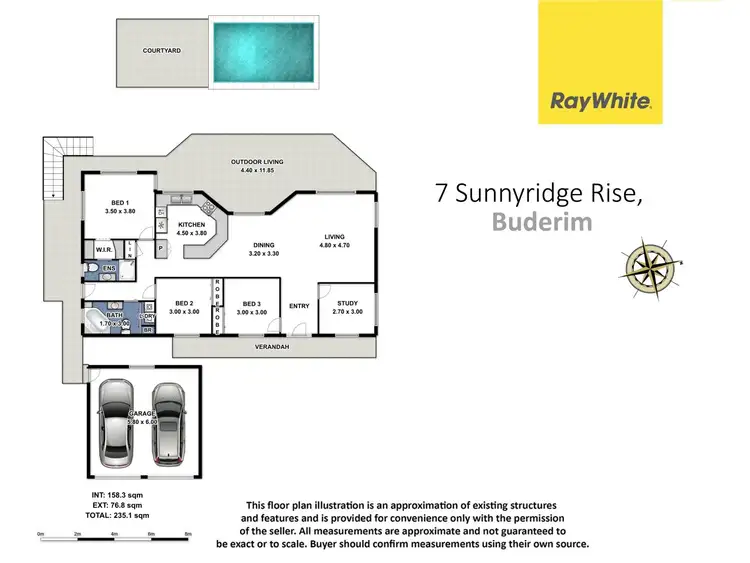 Floorplan of Homely house listing, 7 Sunnyridge Rise, Buderim QLD 4556