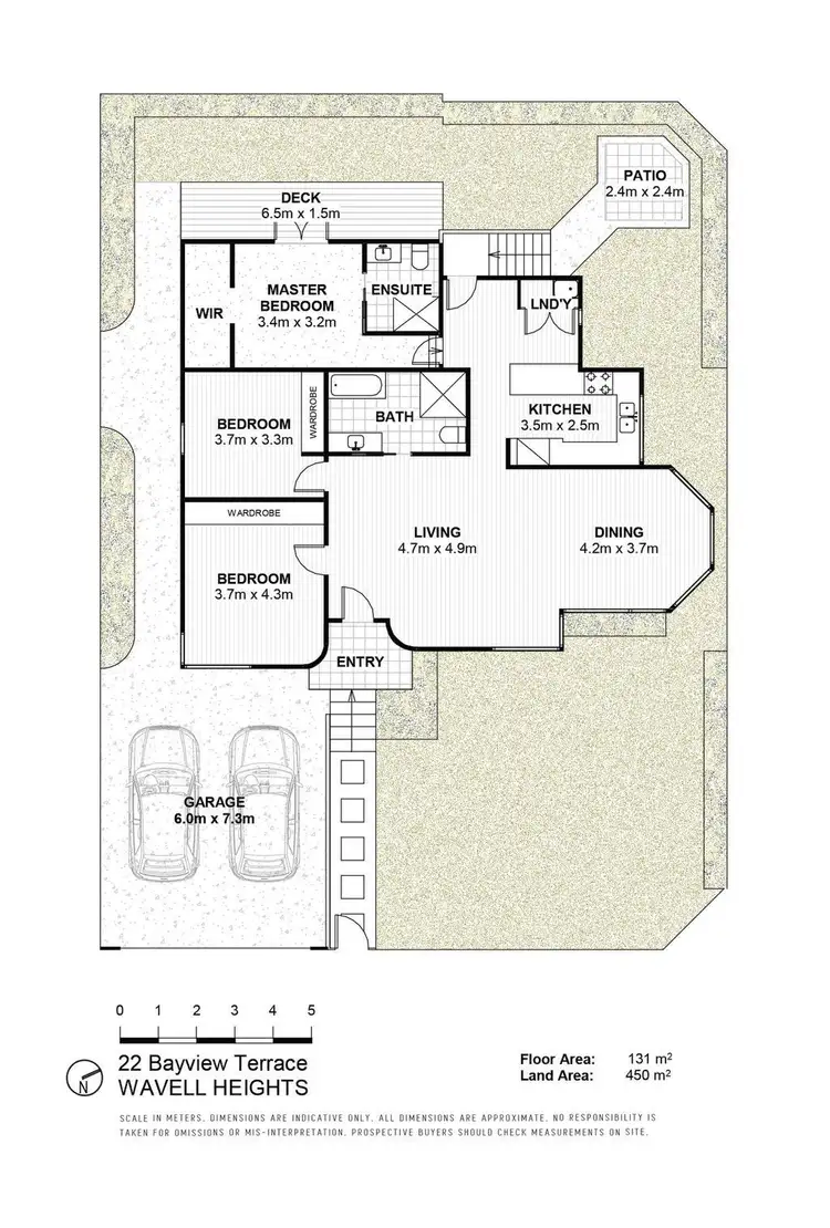 Floorplan of Homely house listing, 22 Bayview Terrace, Wavell Heights QLD 4012
