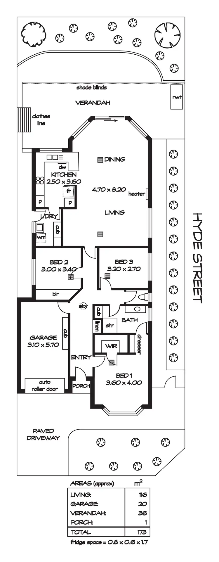 Floorplan of Homely house listing, 63 Kew Drive, Oakden SA 5086