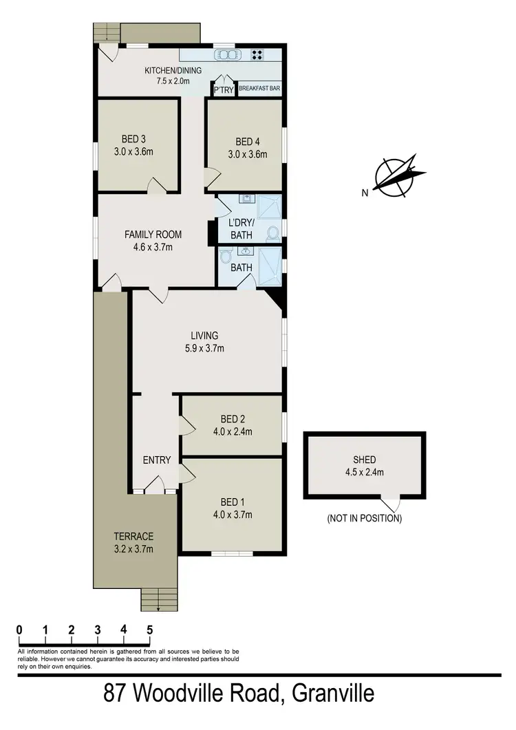 Floorplan of Homely house listing, 87 Woodville Road, Granville NSW 2142