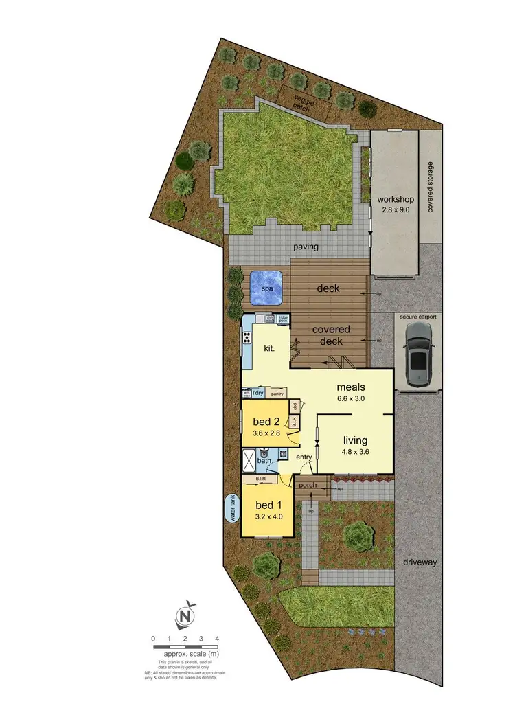 Floorplan of Homely house listing, 5 Muir Court, Ringwood VIC 3134