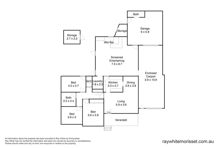Floorplan of Homely house listing, 15 Station Street, Bonnells Bay NSW 2264