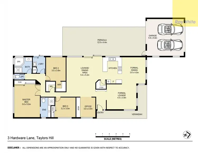Floorplan of Homely house listing, 3 Hardware Lane, Taylors Hill VIC 3037