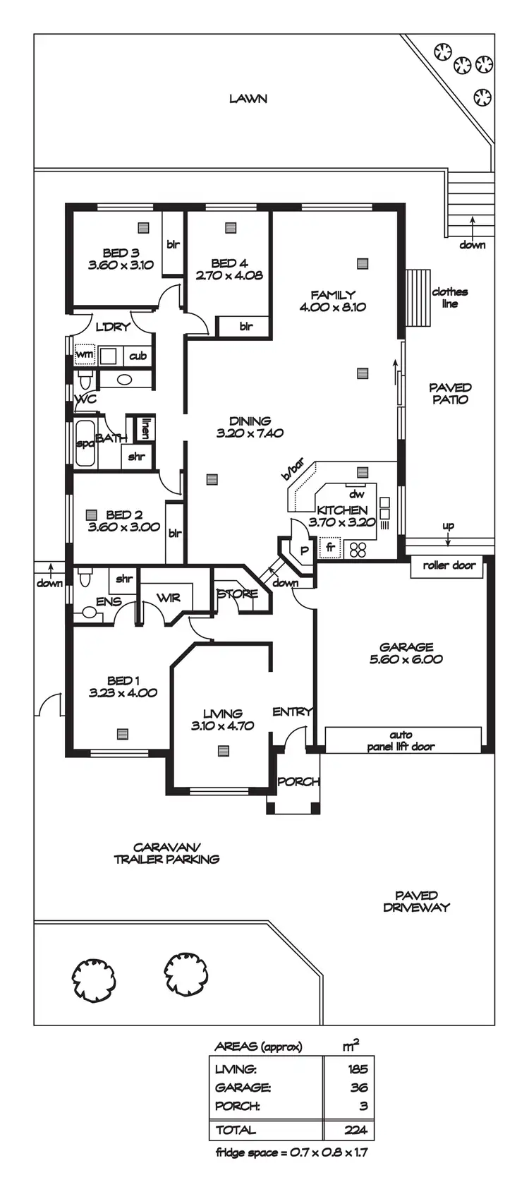 Floorplan of Homely house listing, 3 Pineview Court, Walkley Heights SA 5098