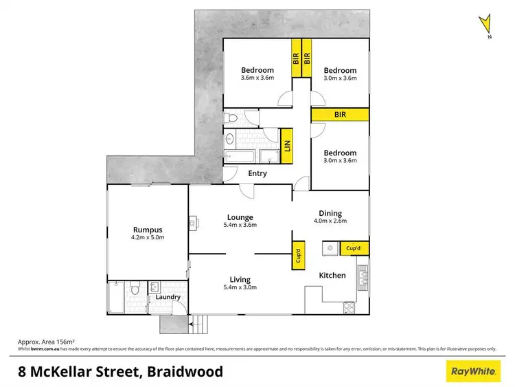 Floorplan of Homely house listing, 8 McKellar Street, Braidwood NSW 2622