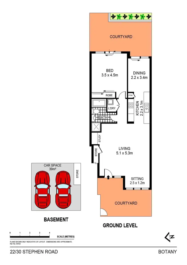 Floorplan of Homely apartment listing, 22/30 Stephen Road, Botany NSW 2019