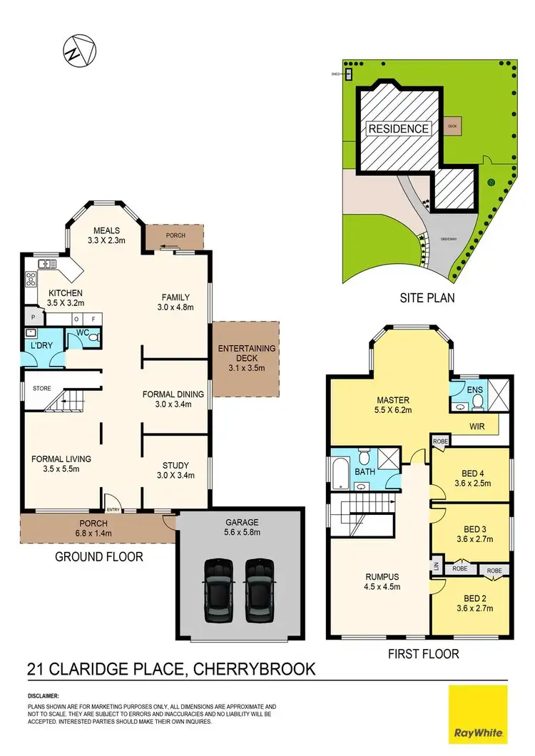 Floorplan of Homely house listing, 21 Claridge Close, Cherrybrook NSW 2126