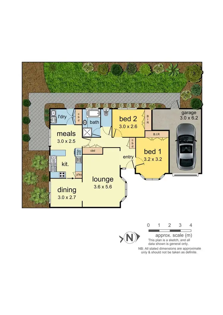 Floorplan of Homely unit listing, 2/29 Fernhill Street, Glen Waverley VIC 3150