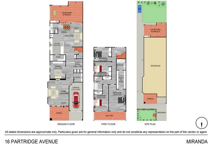 Floorplan of Homely house listing, 16a Partridge Avenue, Miranda NSW 2228