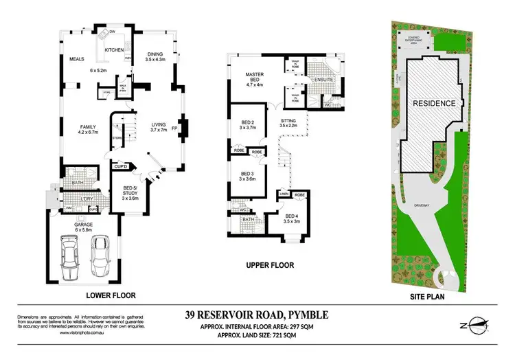 Floorplan of Homely house listing, 39 Reservoir Road, Pymble NSW 2073