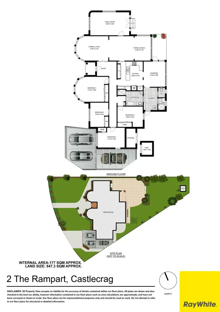 Floorplan of Homely house listing, 2 The Rampart, Castlecrag NSW 2068