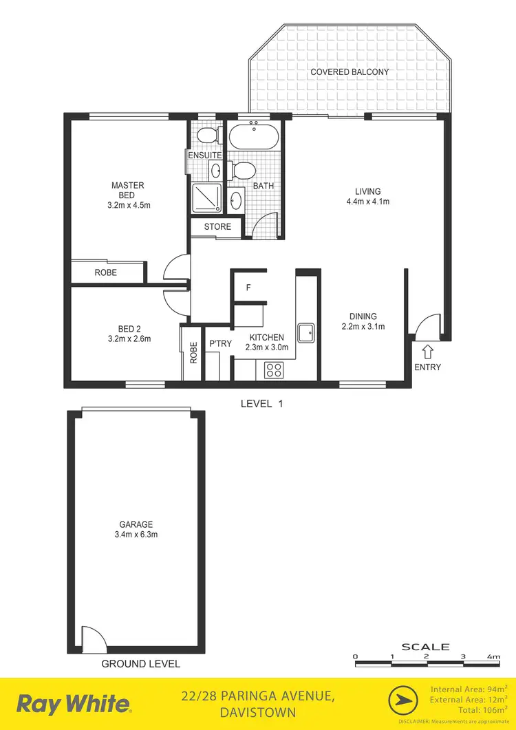 Floorplan of Homely house listing, 22/28 Paringa Avenue, Davistown NSW 2251