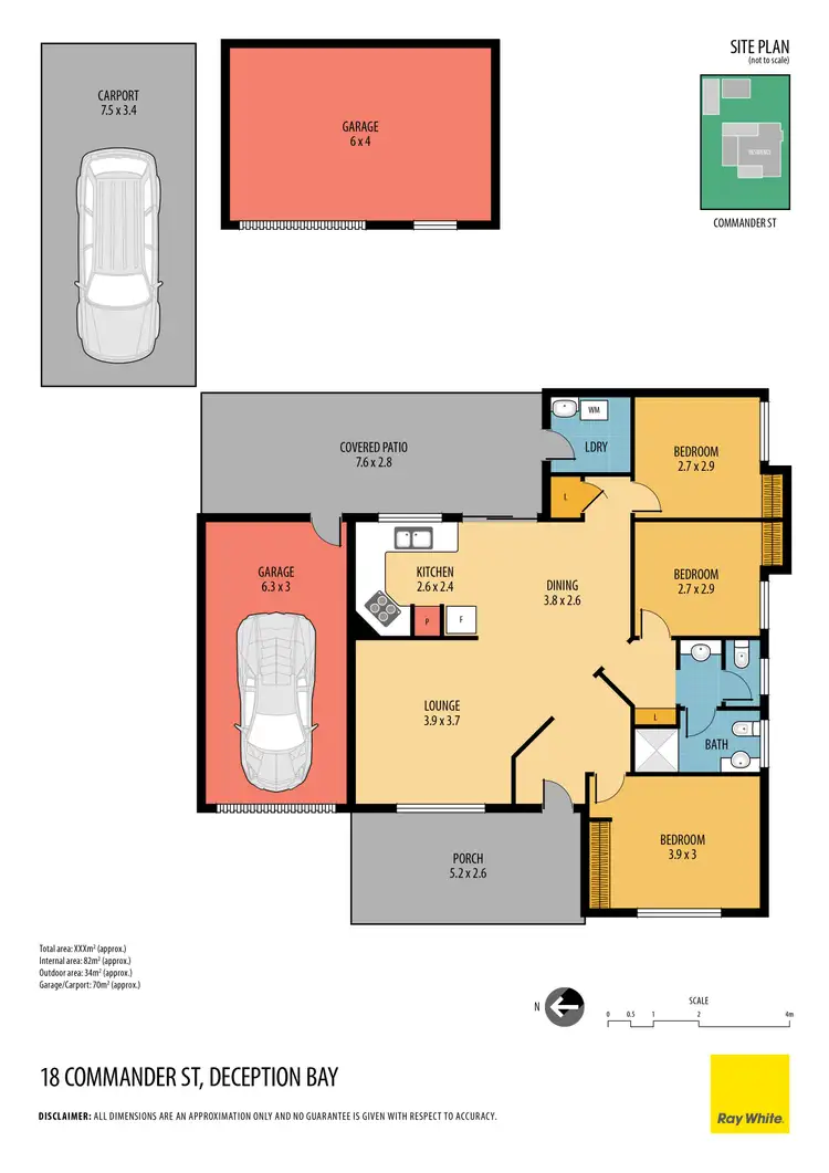 Floorplan of Homely house listing, 18 Commander Street, Deception Bay QLD 4508