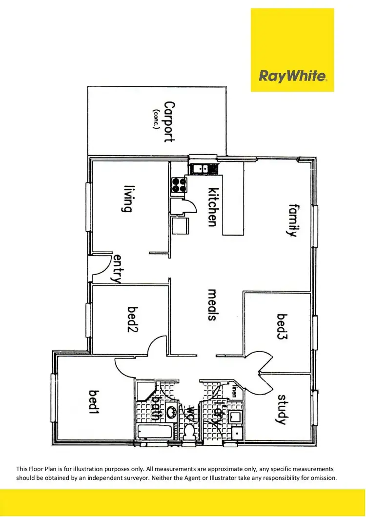 Floorplan of Homely house listing, 43 Katherine Drive, Normanville SA 5204