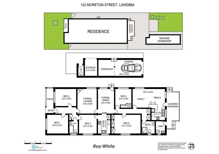 Floorplan of Homely house listing, 122 Moreton Street, Lakemba NSW 2195