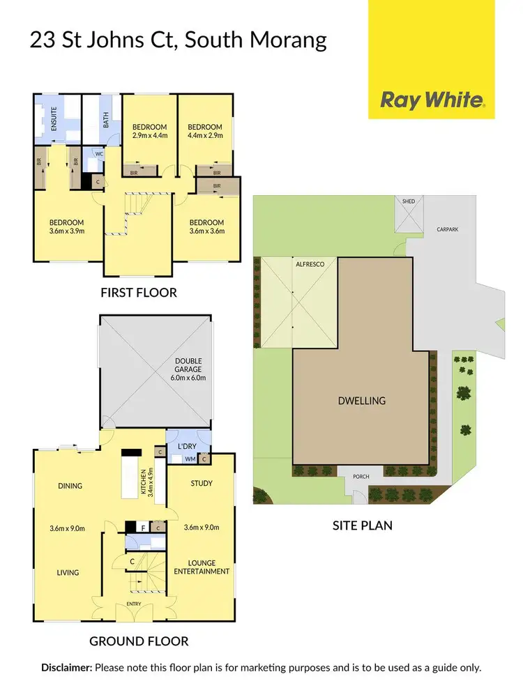 Floorplan of Homely house listing, 23 St Johns Court, South Morang VIC 3752