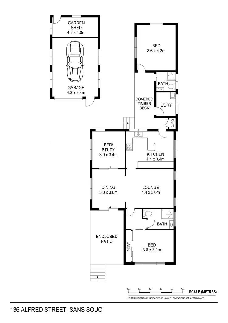 Floorplan of Homely house listing, 136 Alfred Street, Sans Souci NSW 2219