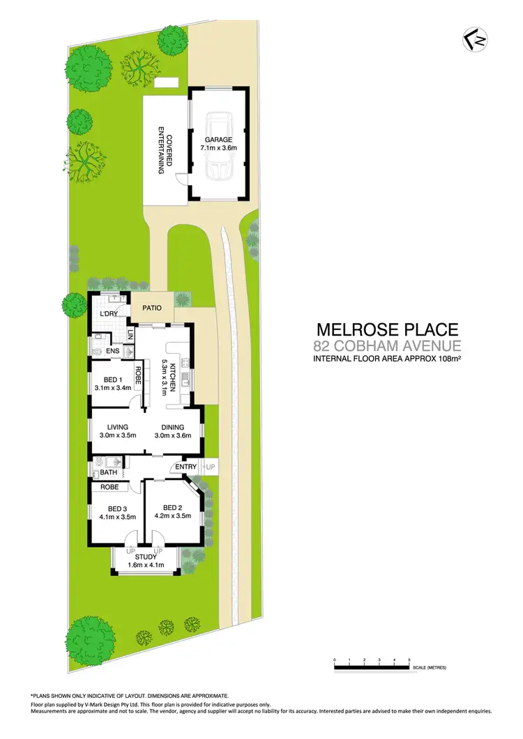 Floorplan of Homely house listing, 82 Cobham Avenue, Melrose Park NSW 2114