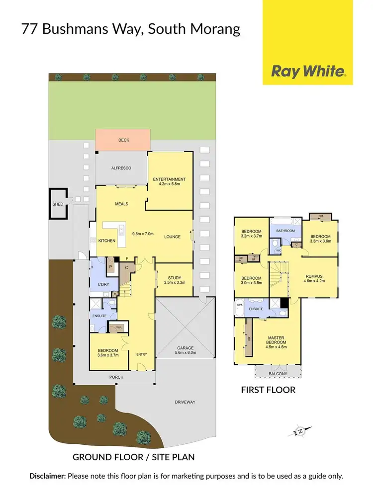 Floorplan of Homely house listing, 77 Bushmans Way, South Morang VIC 3752