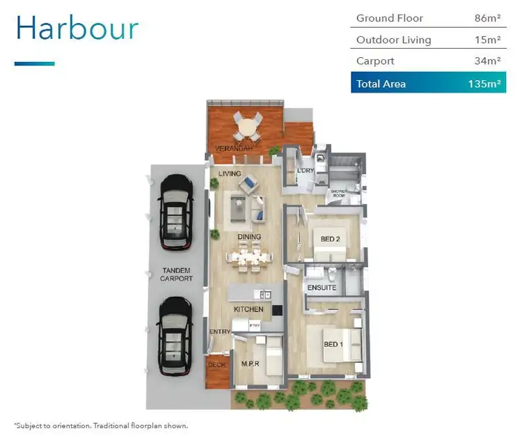 Floorplan of Homely house listing, 60/36 Golding Street, Yamba NSW 2464
