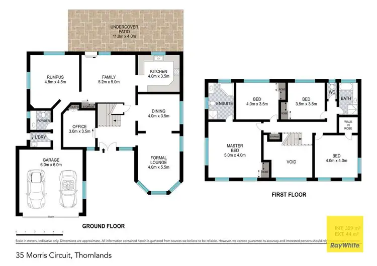 Floorplan of Homely house listing, 35 Morris Circuit, Thornlands QLD 4164