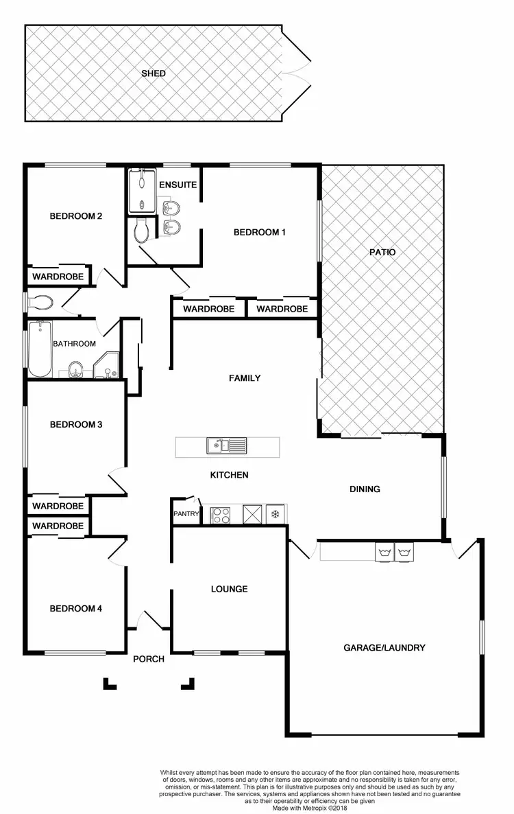 Floorplan of Homely house listing, 15 Rodeo Drive, Mount Louisa QLD 4814