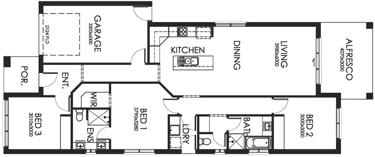 Floorplan of Homely land listing, 49 Daisy Street, Grange QLD 4051