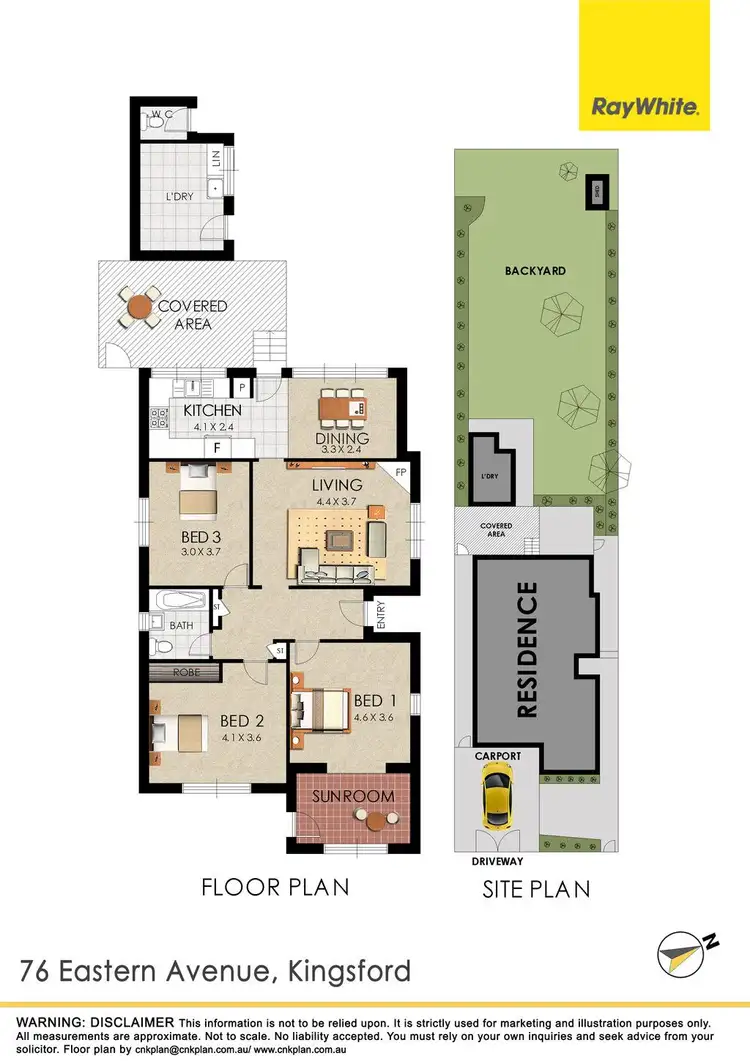 Floorplan of Homely house listing, 76 Eastern Avenue, Kingsford NSW 2032