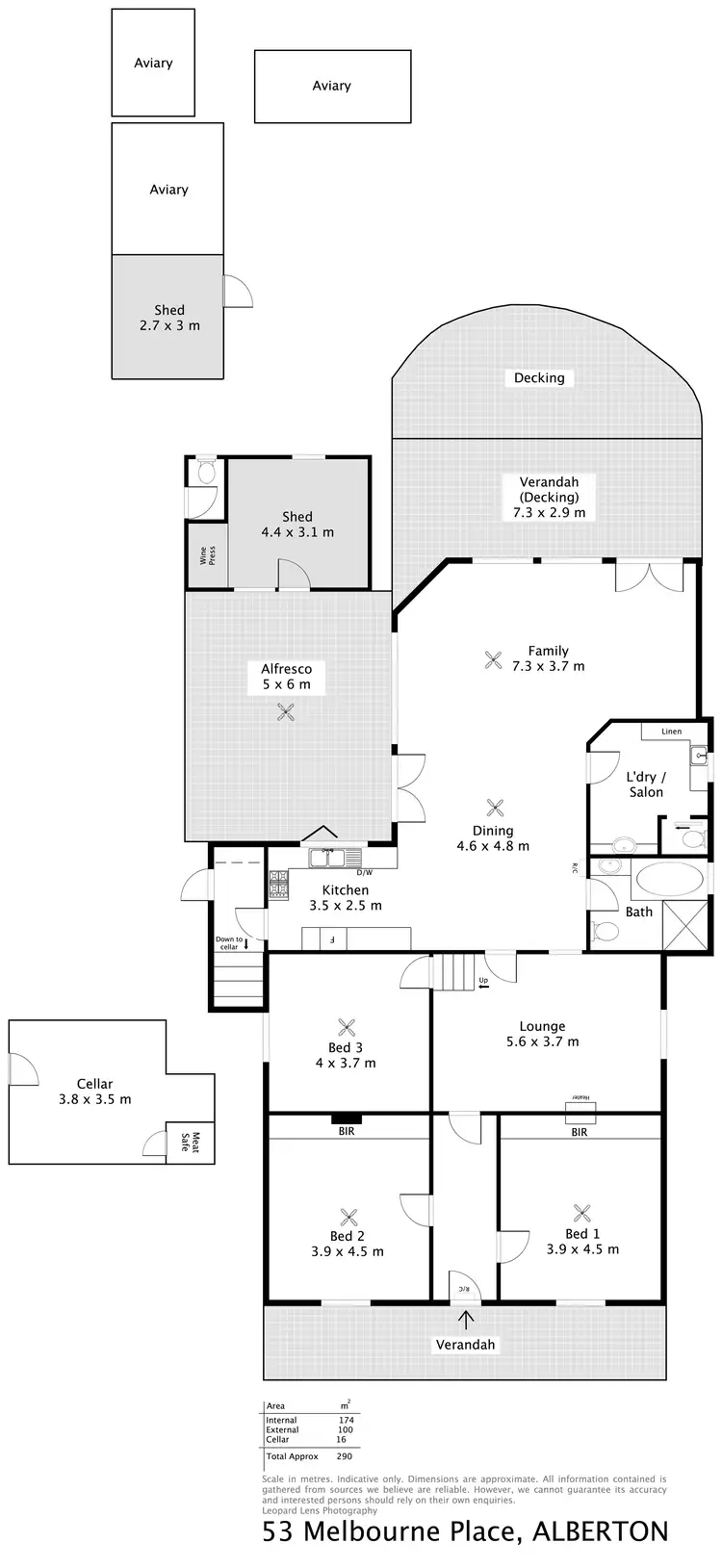 Floorplan of Homely house listing, 53 Melbourne Place, Alberton SA 5014