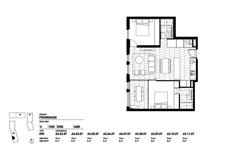 Floorplan of Homely apartment listing, 207c/3 Broughton Street, Parramatta NSW 2150