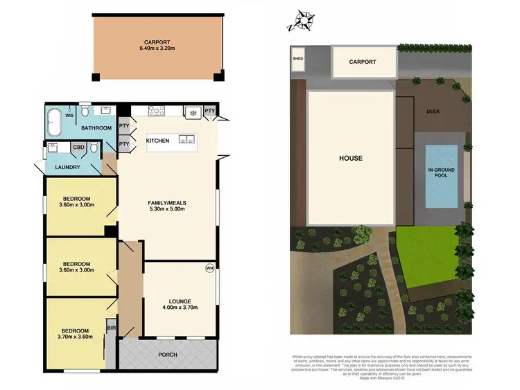 Floorplan of Homely house listing, 69 Swan Walk, Chelsea VIC 3196
