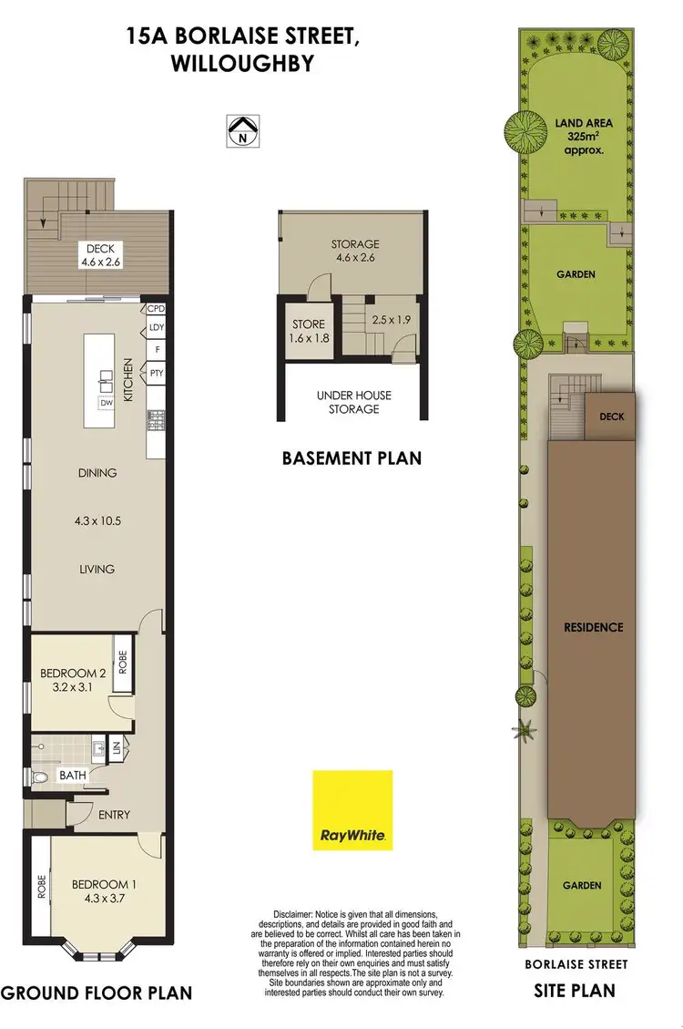 Floorplan of Homely house listing, 15A Borlaise Street, Willoughby NSW 2068