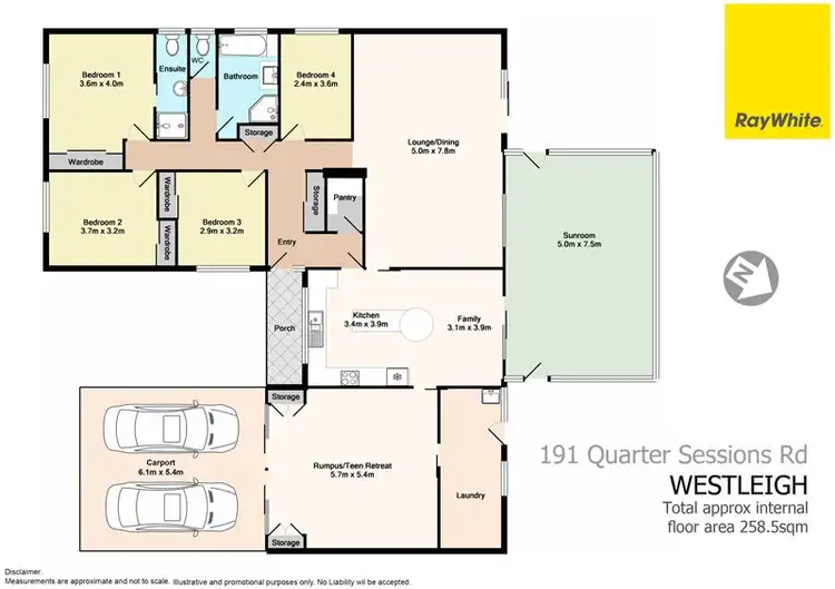 Floorplan of Homely house listing, 191 Quarter Sessions Road, Westleigh NSW 2120