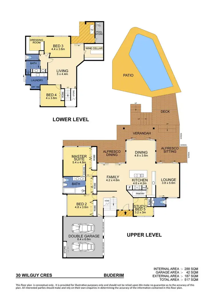 Floorplan of Homely house listing, 30 Wilguy Crescent, Buderim QLD 4556