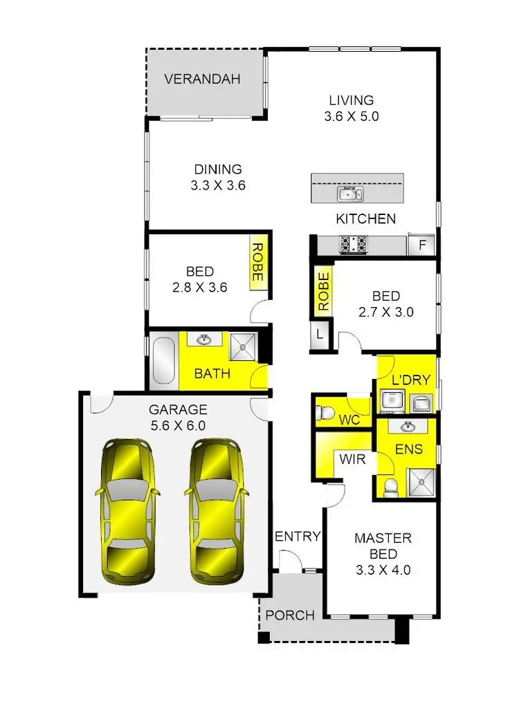 Floorplan of Homely house listing, 26 Lapwing Drive, Lara VIC 3212