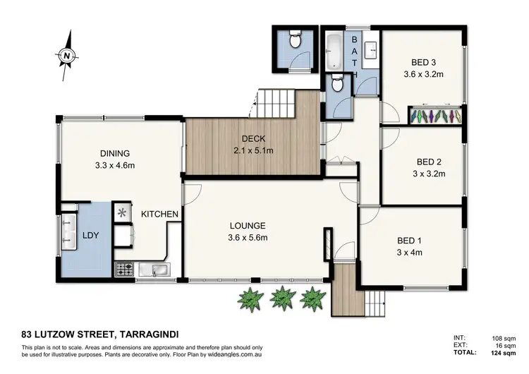 Floorplan of Homely house listing, 83 Lutzow Street, Tarragindi QLD 4121