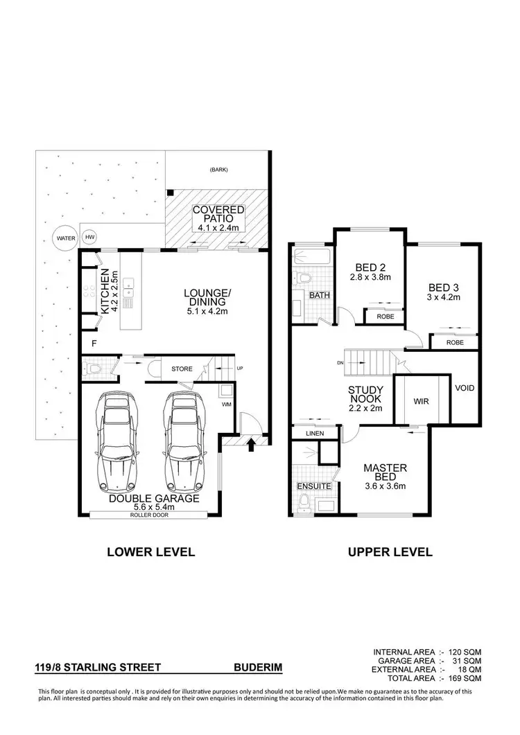Floorplan of Homely unit listing, 119/8 Starling Street, Buderim QLD 4556