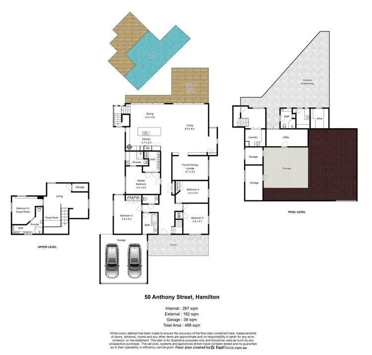 Floorplan of Homely house listing, 50 Anthony Street, Hamilton QLD 4007