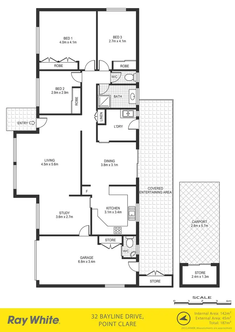 Floorplan of Homely house listing, 32 Bayline Drive, Point Clare NSW 2250