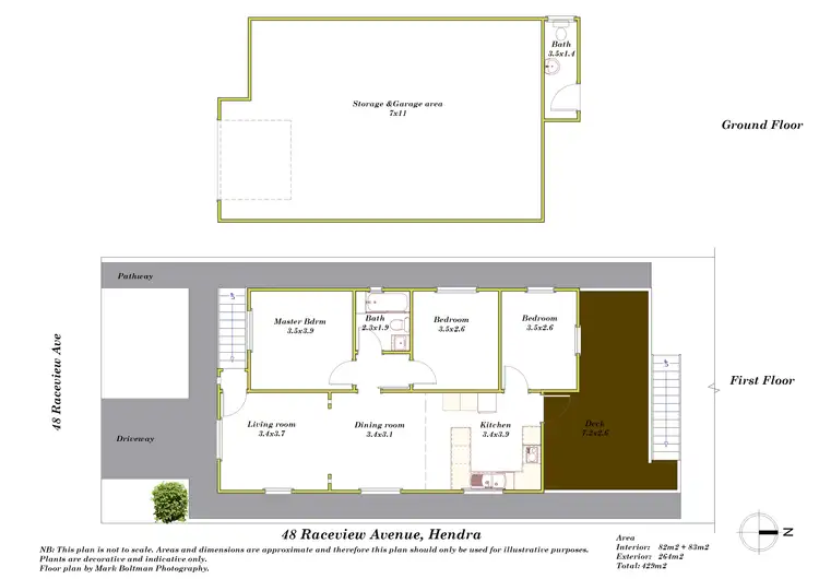 Floorplan of Homely house listing, 48 Raceview Avenue, Hendra QLD 4011