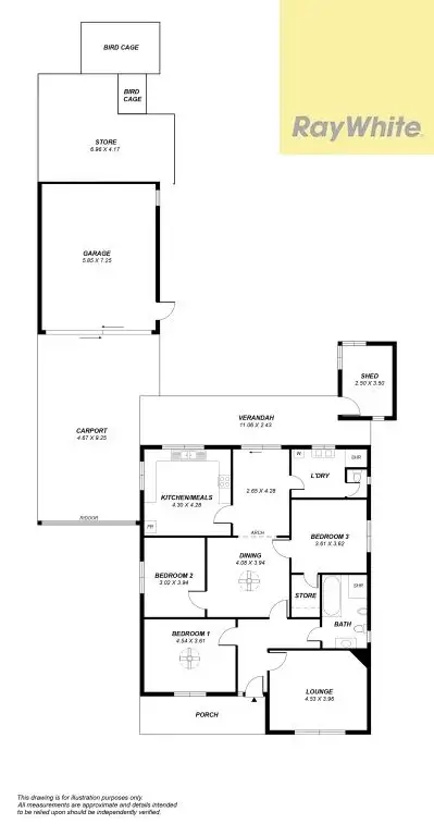 Floorplan of Homely house listing, 2 Pearse Street, Underdale SA 5032