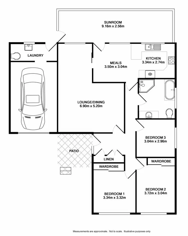 Floorplan of Homely house listing, 9 Kennedy Drive, South Penrith NSW 2750