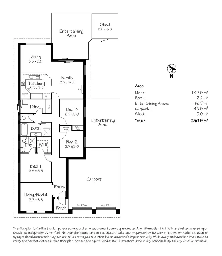 Floorplan of Homely house listing, 3 Mary Allan Court, Murray Bridge SA 5253