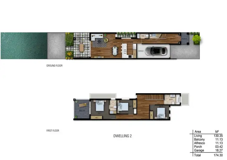 Floorplan of Homely house listing, 32b Nelson Crescent, Mawson Lakes SA 5095