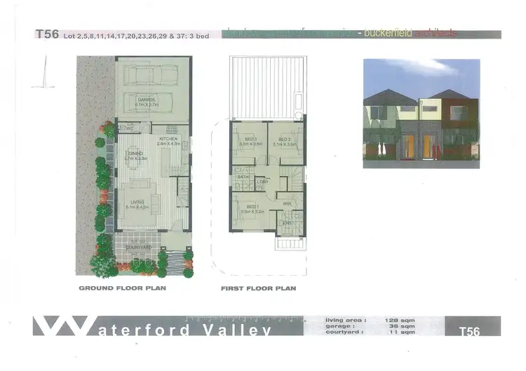 Floorplan of Homely townhouse listing, Lot 11 (Sub Div Lot 44) Emica Parade, Knoxfield VIC 3180