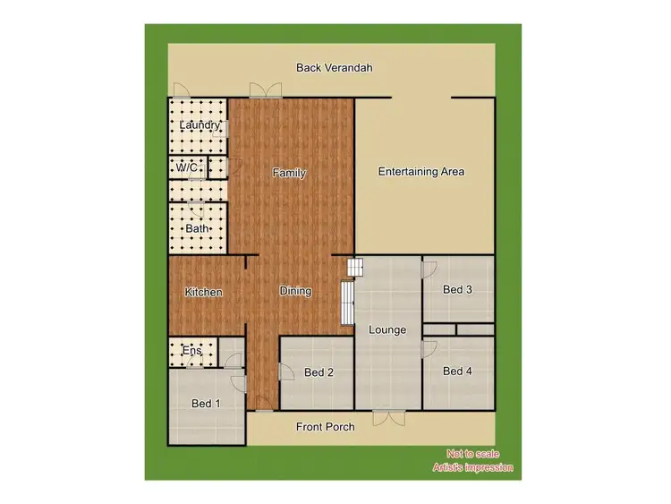 Floorplan of Homely house listing, 51 Murringo Street, Young NSW 2594